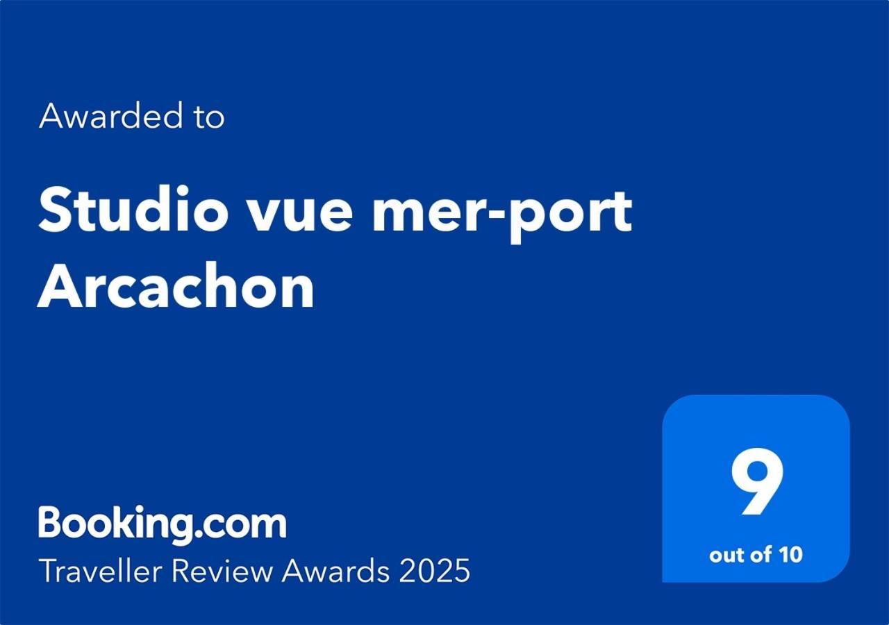 Studio Vue Mer-Port Arcachon Exterior foto